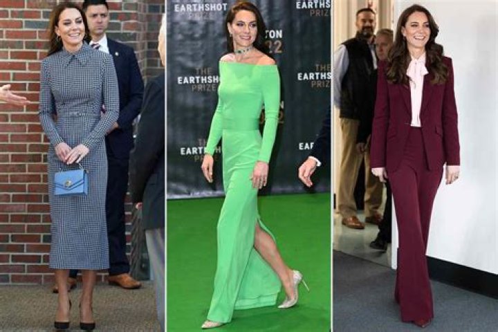 	Duchess Kate repeats the same green coatdress she wore one year ago	