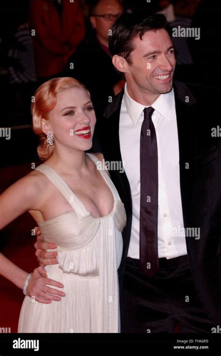 Scarlett Johansson and Hugh Jackman at “The Prestige” premiere (update)