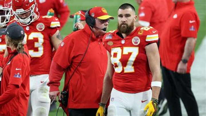 Travis Kelce & Chiefs’ coach Andy Reid downplayed that shouty Super Bowl moment